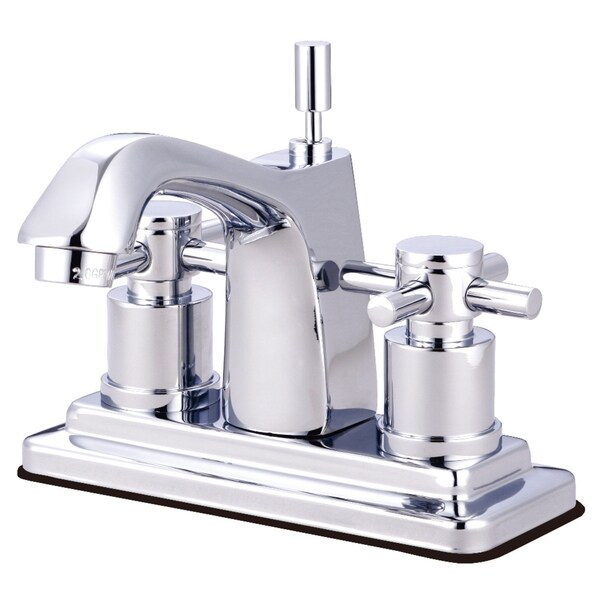 KS8641DX 4" Centerset Bathroom Faucet, Polished Chrome